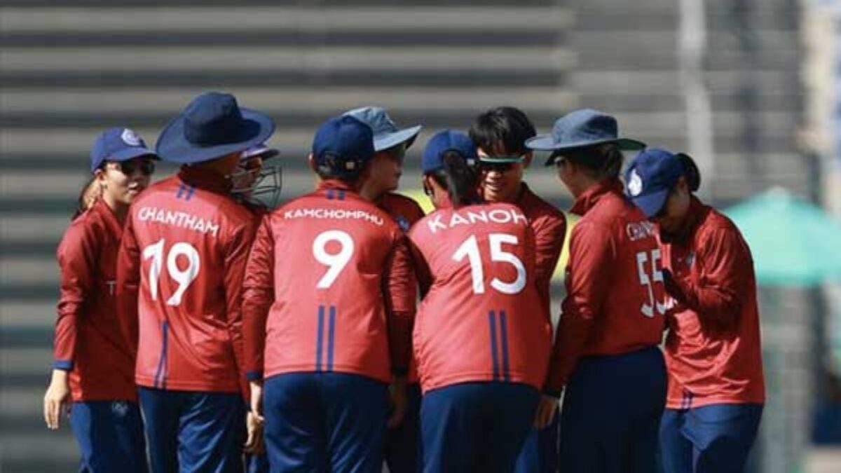 Thailand defeats Pakistan in the women's 2022 Asia Cup 
