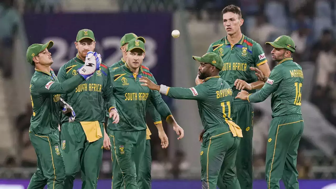 South Africa beat Australia by 134 runs. Quinton de Kock's explosive century and a remarkable three-wicket haul by Kagiso Rabada