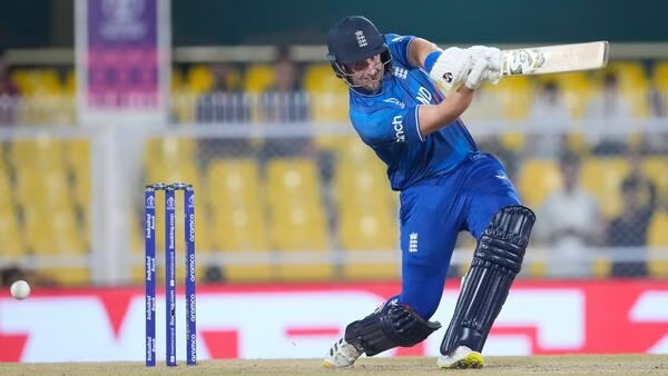 England defeat Bangladesh, triumphing by 4 wickets with 77 balls remaining in a match marred by rain disruptions on Monday