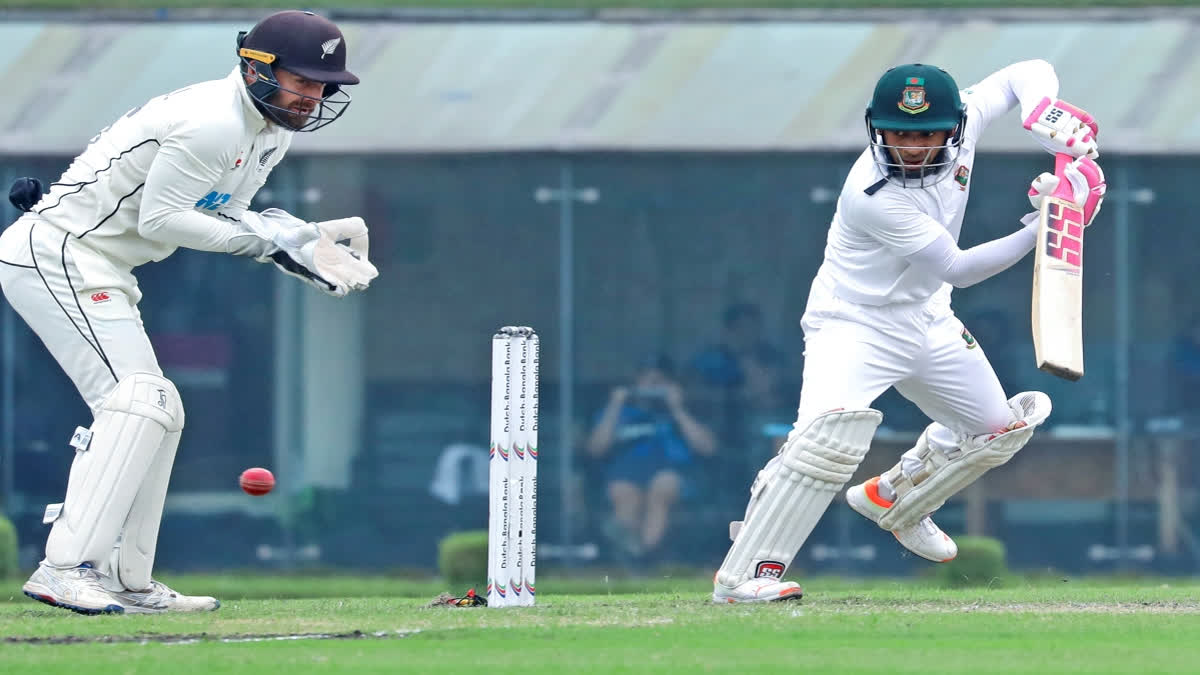 Bangladesh Batter Mushfiqur Rahim Uses Hand To Stop Ball