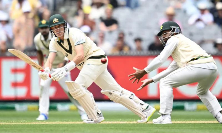 Australia Resilient After Rain Interruption: 187-3 on Day One Against Pakistan in 2nd Test.