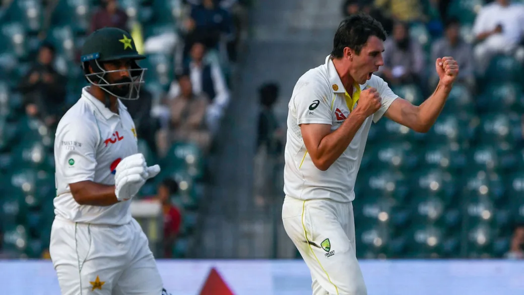 Tensions Flare: Mitchell Starc's Sledging Exchange with Babar Azam in the Third Paki-Aus Test.