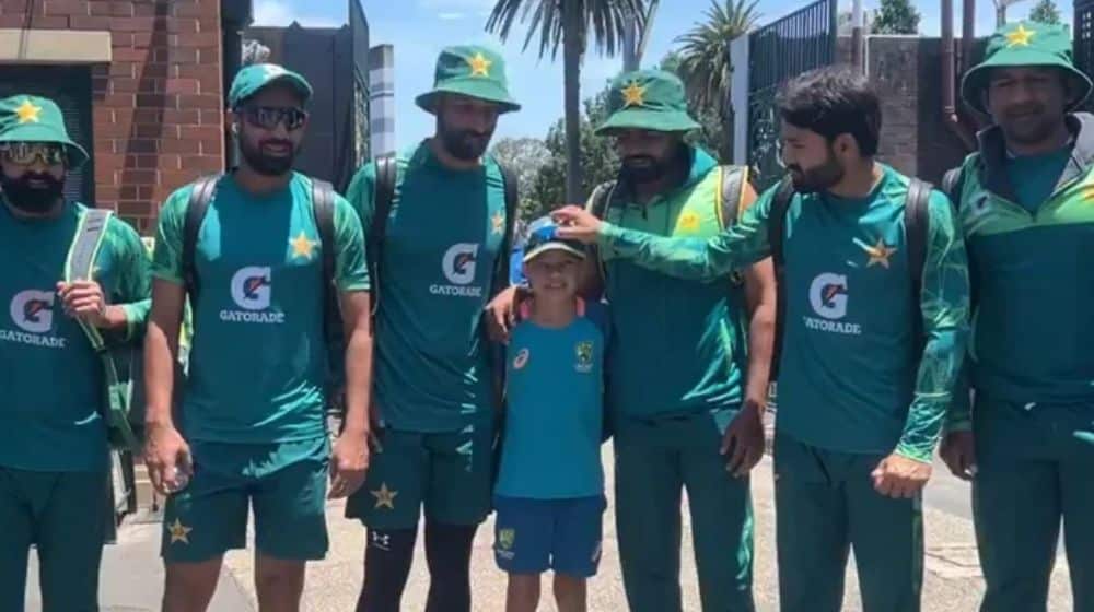 Andrew Symonds' Son Joins Pakistan Cricket Team for Training Session.